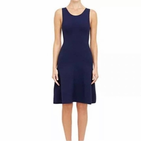 The Row Dresses & Skirts - The Row Elvie Fit and Flare Navy Blue Dress Size Medium